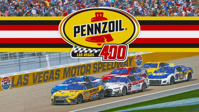 Pennzoil 400 highlights: Bryon sweeps all three stages, wins at LVMS
